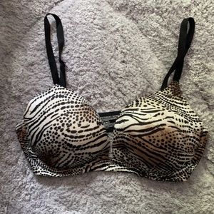 Victoria’s Secret Animal Print BioFit Push Up Bra